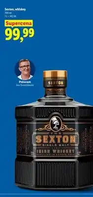 Lidl Whiskey Sexton Single Malt Irish Whiskey oferta