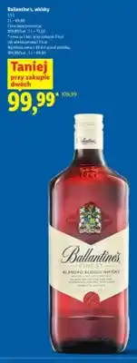 Lidl Whisky Ballantine's Finest oferta