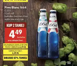 Delikatesy Centrum Piwo 1664 Blanc oferta