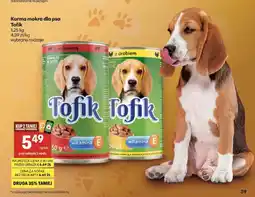 Delikatesy Centrum Karma mokra dla psa Tofik z wołowiną oferta