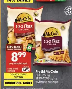 Delikatesy Centrum Frytki 1-2-3 Fries Original McCain oferta