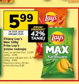 Hitpol Chipsy Lay's Max Karbowane Green Onion oferta