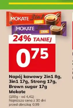 Hitpol Napój kawowy 2in1 Mokate oferta