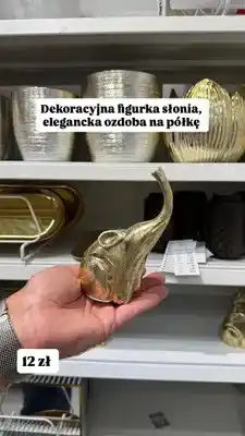 Pepco Dekoracyjna figurka słonia oferta