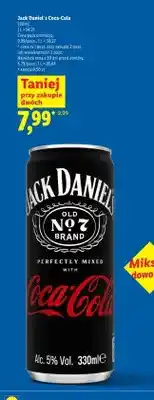 Lidl Drink Jack Daniel's Coca-Cola oferta