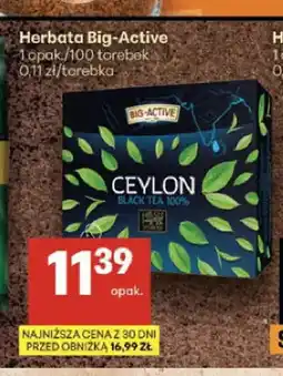 Delikatesy Centrum Herbata czarna Big-Active Ceylon oferta
