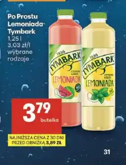 Delikatesy Centrum Po Prostu Lemoniada Tymbark Cytryna Arbuz oferta