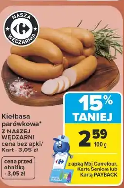 Carrefour Kiełbasa Z Naszej Wędzarni oferta