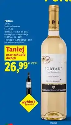 Lidl Wino czerwone Portada oferta