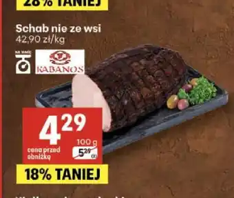 Delikatesy Centrum Schab nie ze wsi Kabanos oferta