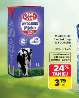 Carrefour Mleko bez laktozy Mlekovita oferta