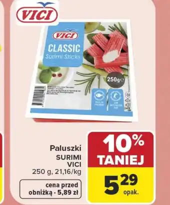 Carrefour Market Paluszki surimi Vici oferta