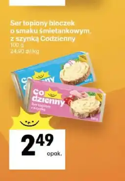 Delikatesy Centrum Ser topiony bloczek o smaku śmietankowym Codzienny oferta