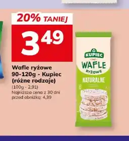 Hitpol Wafle ryżowe Kupiec naturalne oferta