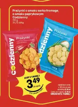 Delikatesy Centrum Prażynki o smaku serka fromage Codzienny oferta