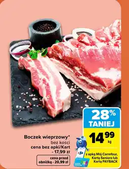 Carrefour Market Boczek bez kości Carrefour oferta