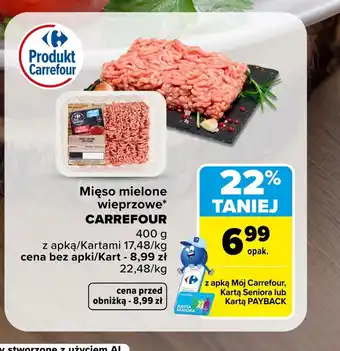 Carrefour Mięso mielone Carrefour oferta