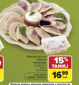 Carrefour Market Pierogi Maćkowe oferta