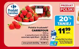 Carrefour Market Truskawki Carrefour oferta