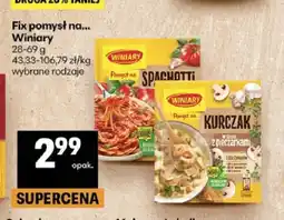 Delikatesy Centrum Fix Spaghetti Bolognese Winiary oferta