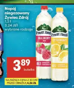 Delikatesy Centrum Napój niegazowany Żywiec Zdrój Malinowy oferta