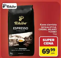 Carrefour Kawa ziarnista Tchibo oferta