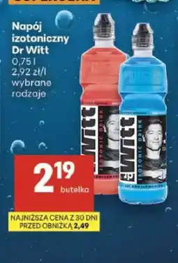 Delikatesy Centrum Napój izotoniczny Dr Witt czerwony oferta