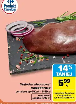 Carrefour Market Wątroba wieprzowa Carrefour oferta
