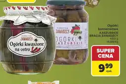 Carrefour Market Ogórki konserwowe Bracia Zawadzcy oferta