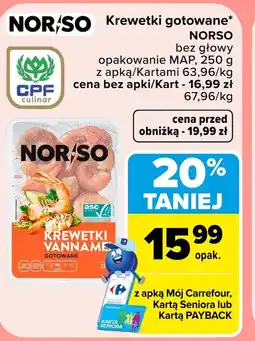 Carrefour Market Krewetki Norso oferta