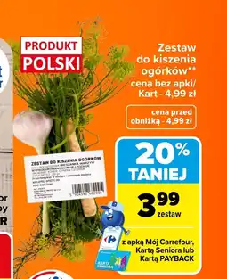 Carrefour Market Zestaw do kiszenia Carrefour oferta