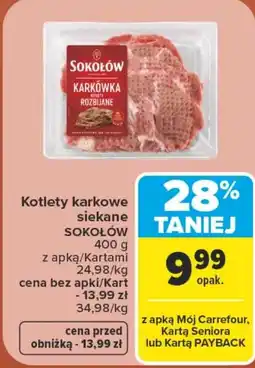 Carrefour Kotlety Sokołów oferta