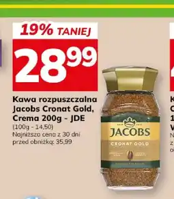 Hitpol Kawa rozpuszczalna Jacobs Cronat Gold oferta