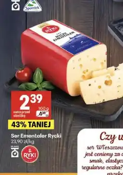 Delikatesy Centrum Ser Ementaler Rycki oferta