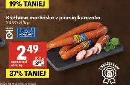 Delikatesy Centrum Kiełbasa morlińska z piersią kurczaka Morliny oferta
