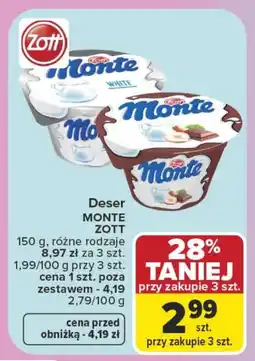 Carrefour Deser Monte oferta