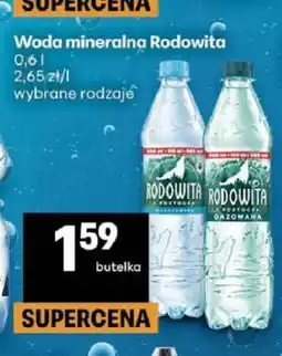 Delikatesy Centrum Woda mineralna Rodowita niegazowana oferta