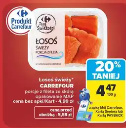 Carrefour Łosoś Carrefour oferta