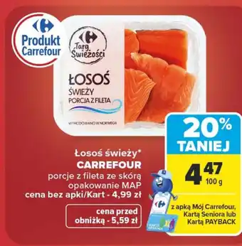 Carrefour Łosoś Carrefour oferta