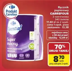 Carrefour Market Ręcznik papierowy Carrefour oferta