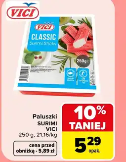 Carrefour Market Paluszki surimi Vici oferta