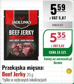 Eurocash Jack Link's Beef Jerky Original oferta