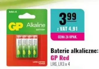 Baterie alkaliczne: GP Red