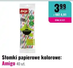 Eurocash Słomki papierowe kolorowe: Amigo oferta