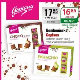 Eurocash Bombonierka Goplana Pistachio, Choco oferta