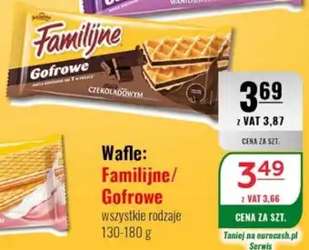 Eurocash Wafle: Familijne/Gofrowe oferta
