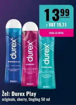 Eurocash Żel: Durex Play originals, cherry, tingling oferta