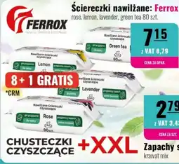 Eurocash Ściereczki nawilżane Ferrox oferta