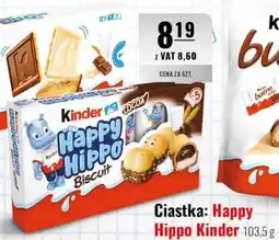 Eurocash Ciastka: happy hippo kinder oferta