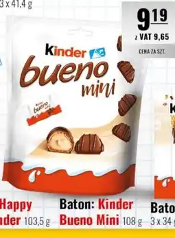 Eurocash Baton: kinder bueno mini oferta